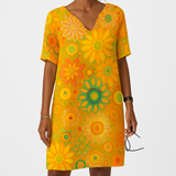 Rosa | Värikäs kukkainen mekko-Clothing-EmiyoSuomi