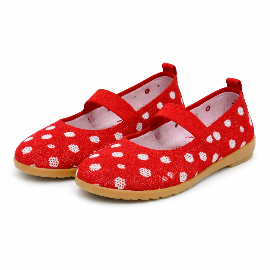 Naisten Mary Jane -balettikengät | Polka Dot | Tyylikäs Casual Tyyli