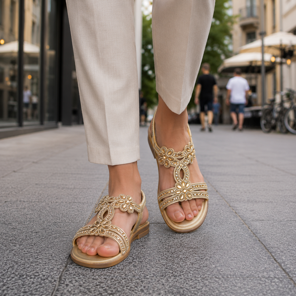 Ariana Ortopediset Boho-sandaalit - Mukavuus - Tyylikkyys - Kestävyys