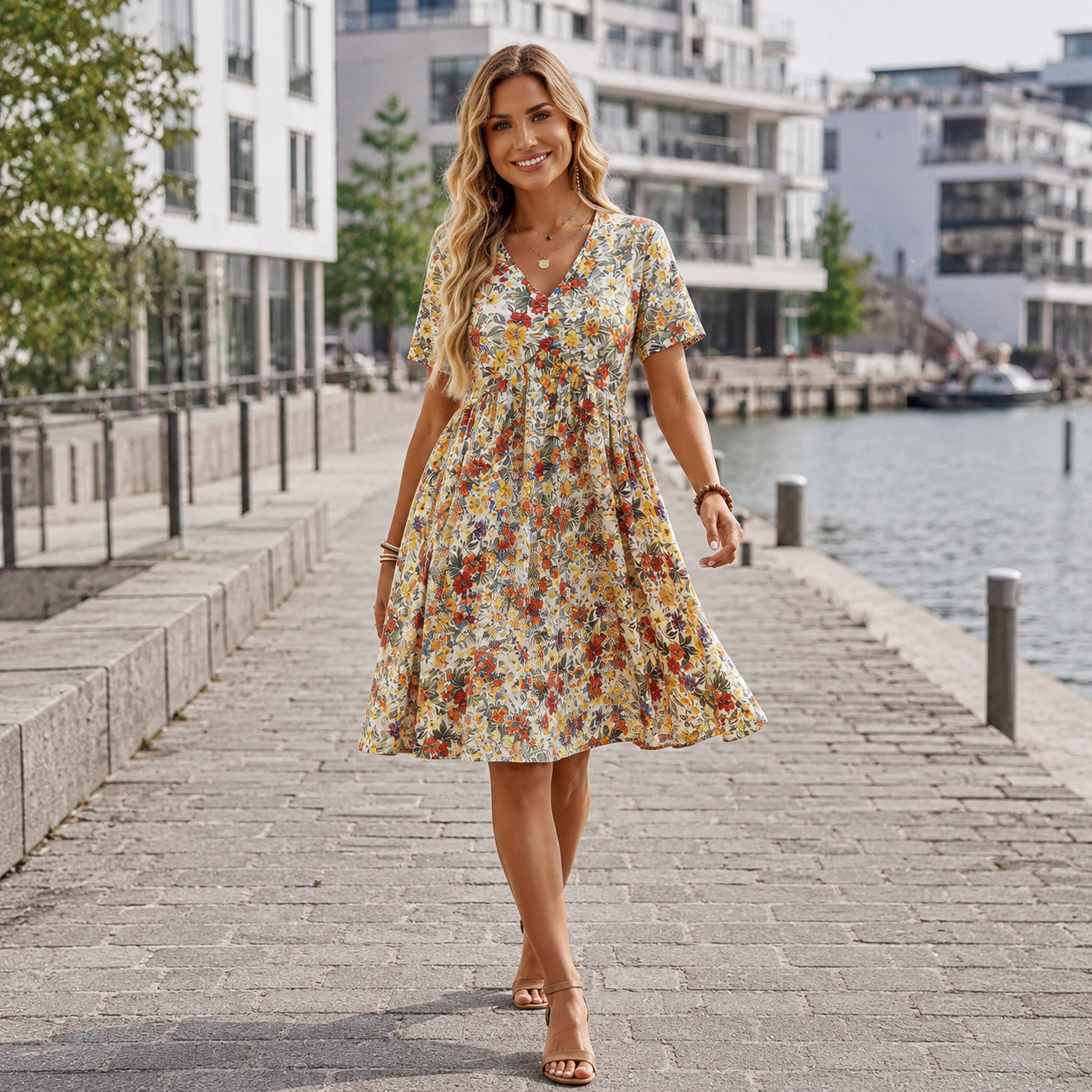 Sofia | Boho kjole