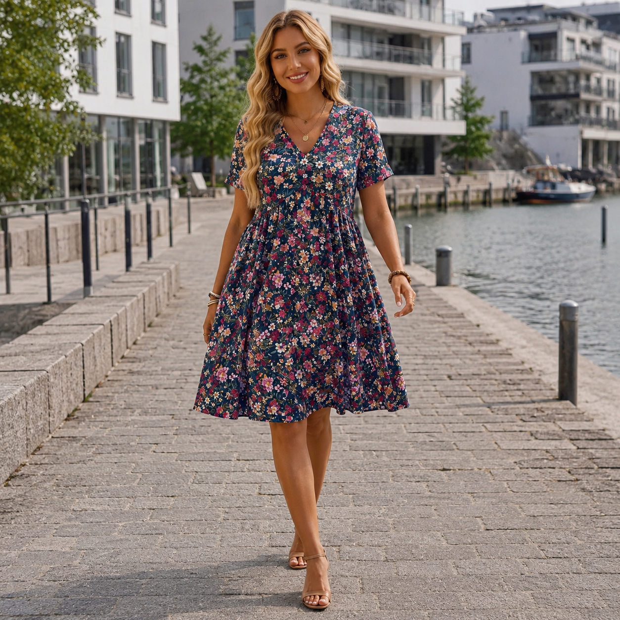 Sofia | Boho kjole