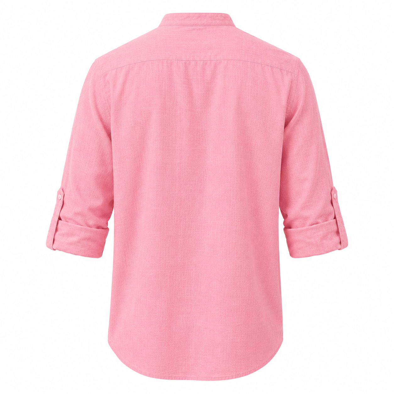 Herre hørskjorte | Åndbar skjorte med krave, let casual-stil