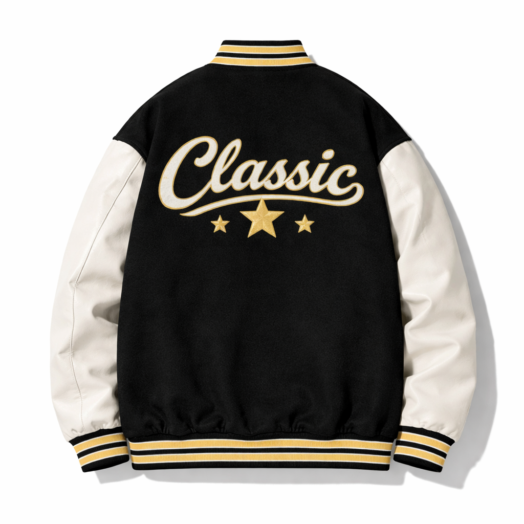 Miesten Varsity Takki | Baseball-tyyli | Casual Streetwear