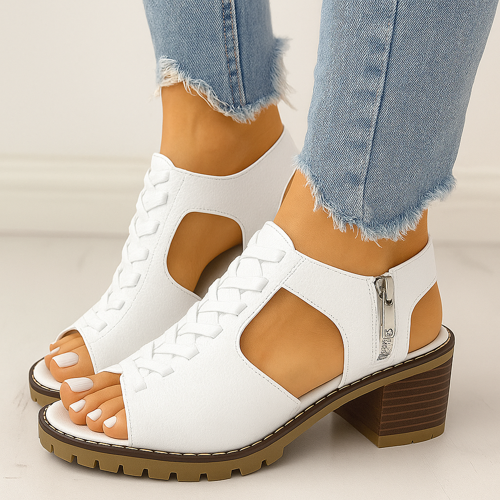 Naisten - Nahkasandaalit - Tyylikäs ja Monipuolinen Muotoilu - Mukava ja Tyylikäs joka Tilaisuuteen - EmiyoSuomi