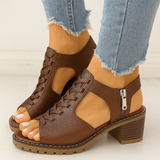 Naisten - Nahkasandaalit - Tyylikäs ja Monipuolinen Muotoilu - Mukava ja Tyylikäs joka Tilaisuuteen - EmiyoSuomi