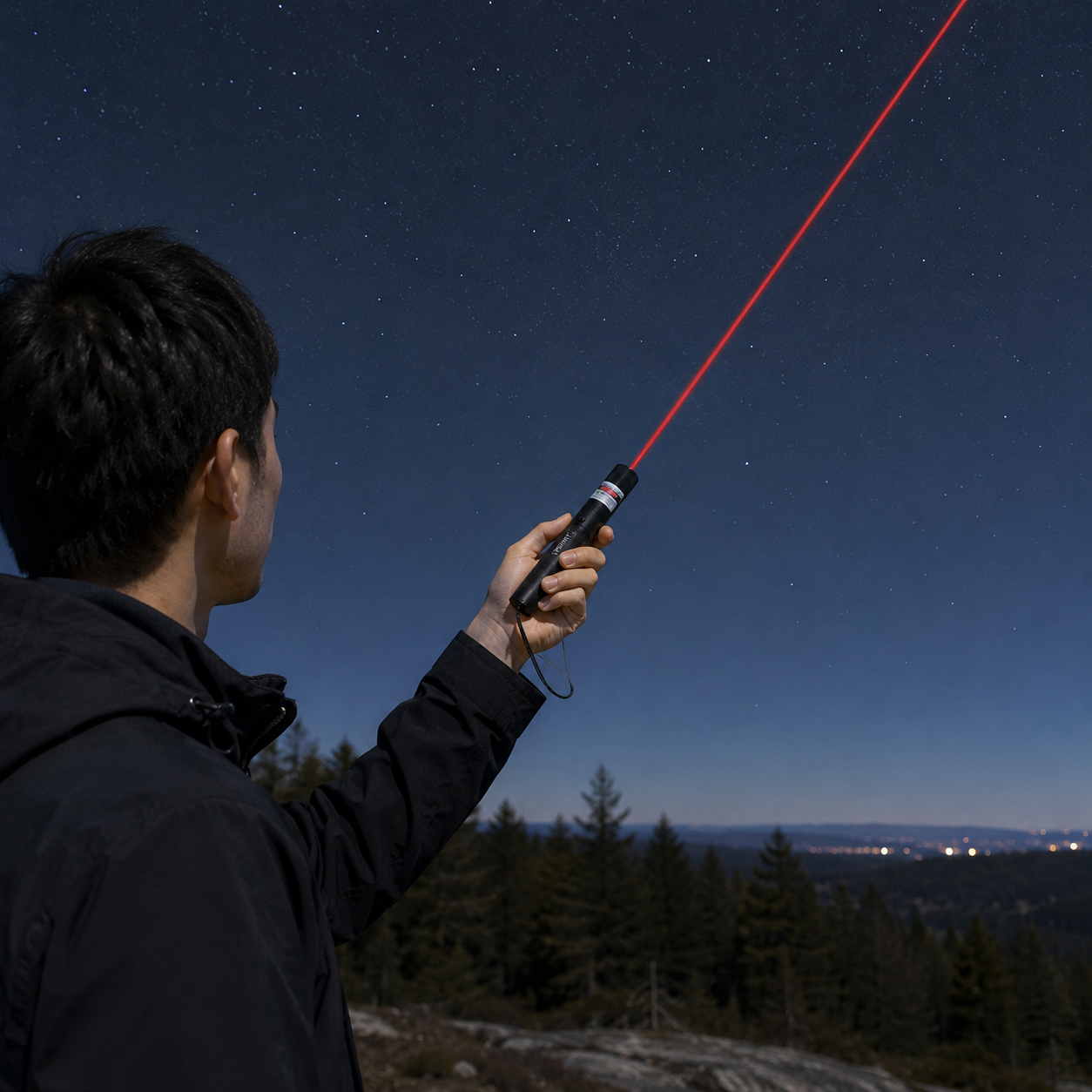 Laserosoitin | Punainen, vihreä pitkän kantaman laser | Tehokas taskulaser