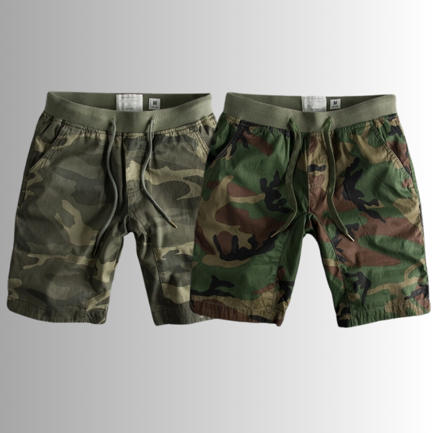 Calvin - Miesten camouflage-shortsit - Rento tyyli-Miesten shortsit-EmiyoSuomi