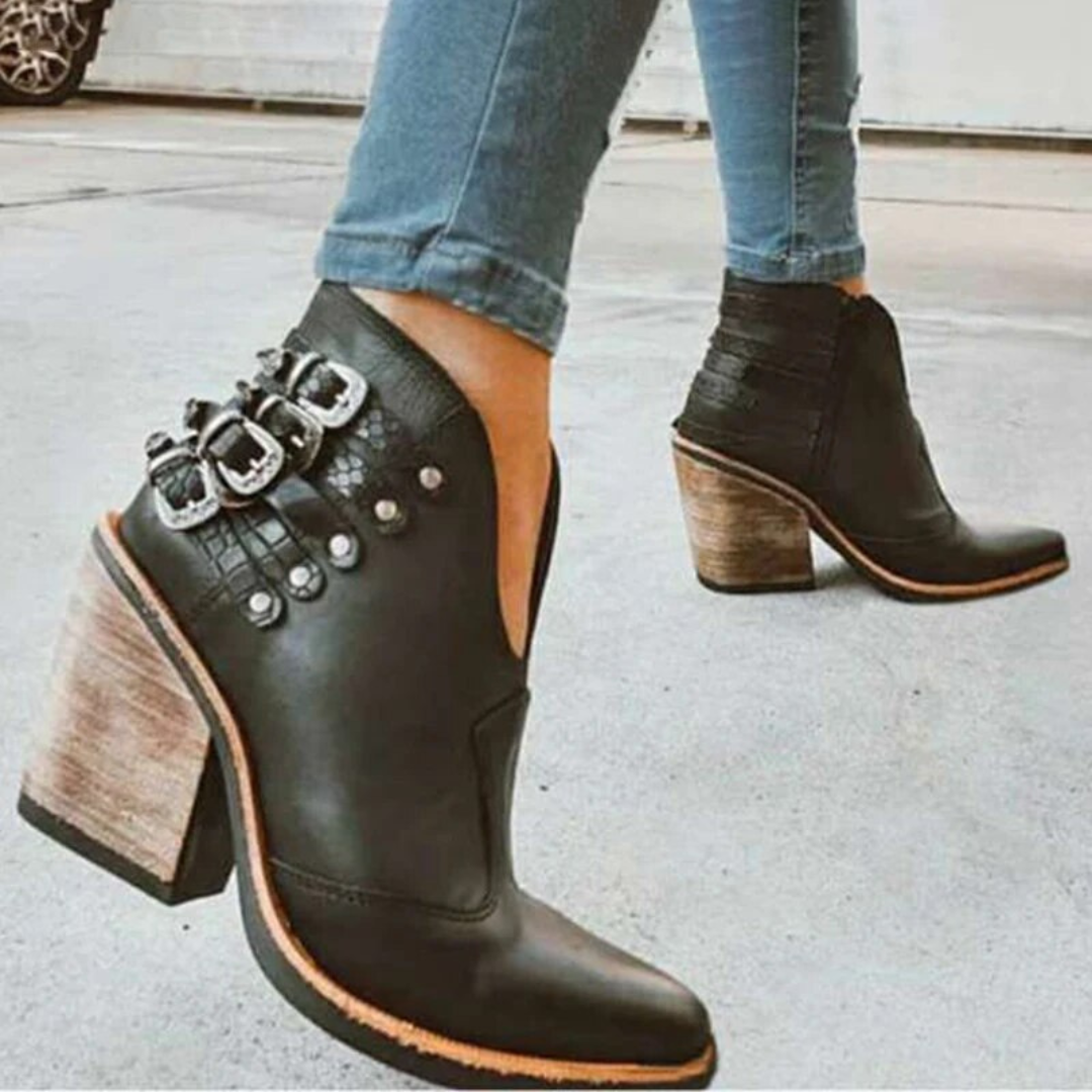 Cowboykengät Isadora - Tyylikäs - Mukava - Kestävä-kengät-EmiyoSuomi