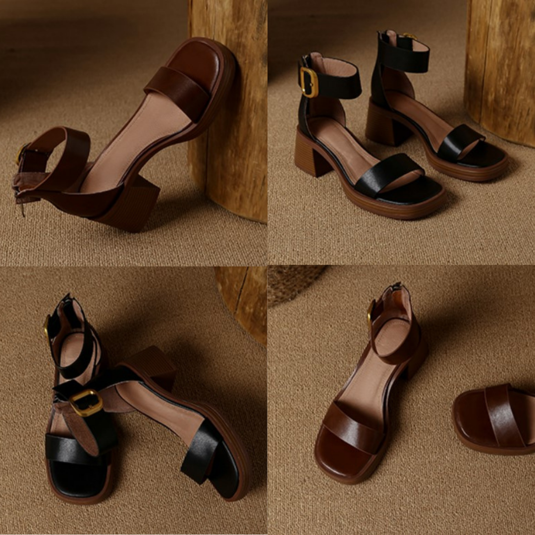 DAISY - Korkokenkä Sandalet - Mukava - Tyylikäs - Kestävä-kengät-EmiyoSuomi