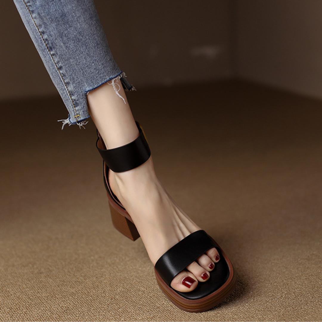 DAISY - Korkokenkä Sandalet - Mukava - Tyylikäs - Kestävä-kengät-EmiyoSuomi