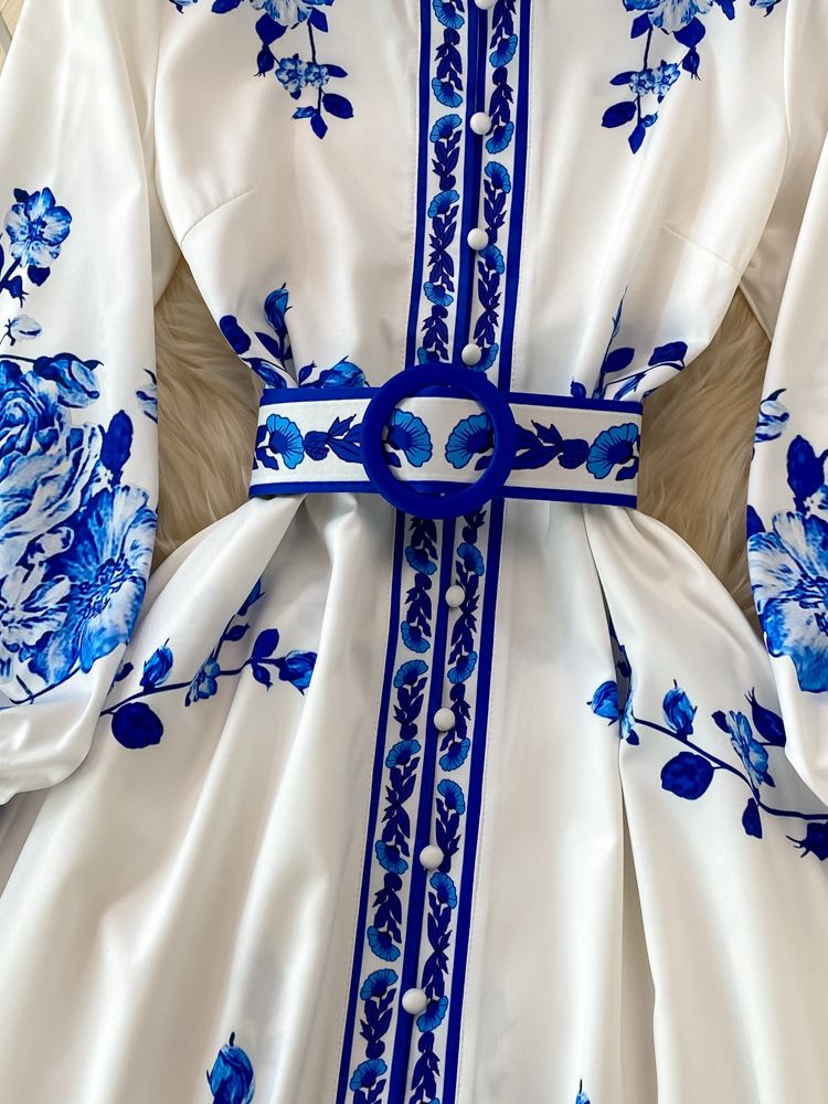 Mekko Anabelle - Elegantti pitkähihaiset naisten mekko-Mekot-EmiyoSuomi