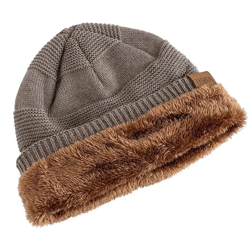 Talvipipo fleece-vuorella slouchy-malli unisex viisi väriä