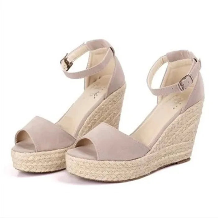 Mukavat Naisten Espadrilles Peep Toe - EmiyoSuomi