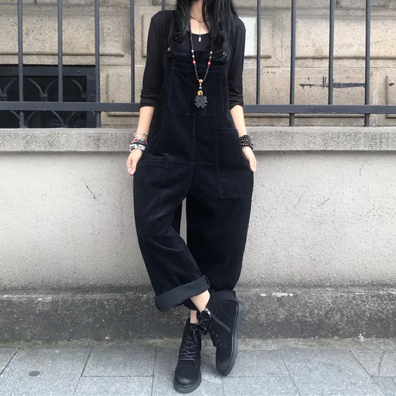 Vintage haalarit | Oversize syystyylinen malli | Naisten rentoon pukeutumiseen