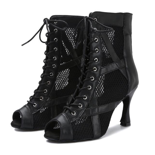 Naisten Keinonahka Korkokengät - Mukautetut Tanssi - Jazz & Salsa-kengät-EmiyoSuomi