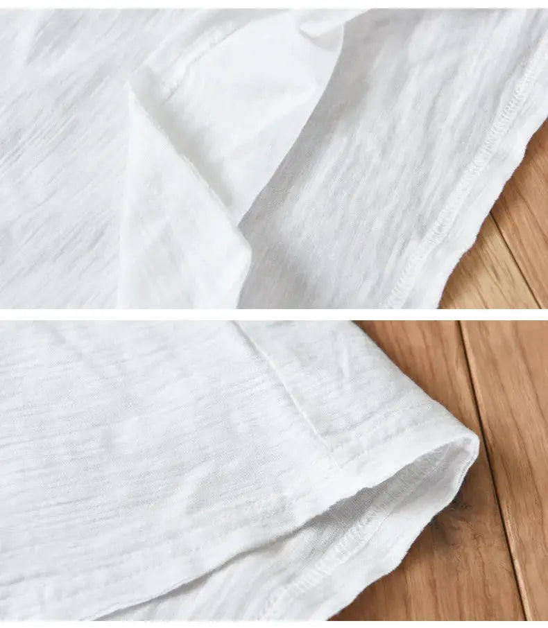 Boris T-paita V-kaula-aukkoinen miesten muoti vivano-warszawa