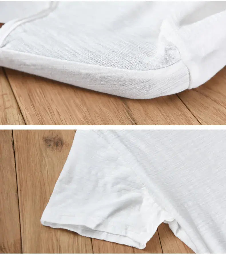 Boris T-paita V-kaula-aukkoinen miesten muoti vivano-warszawa