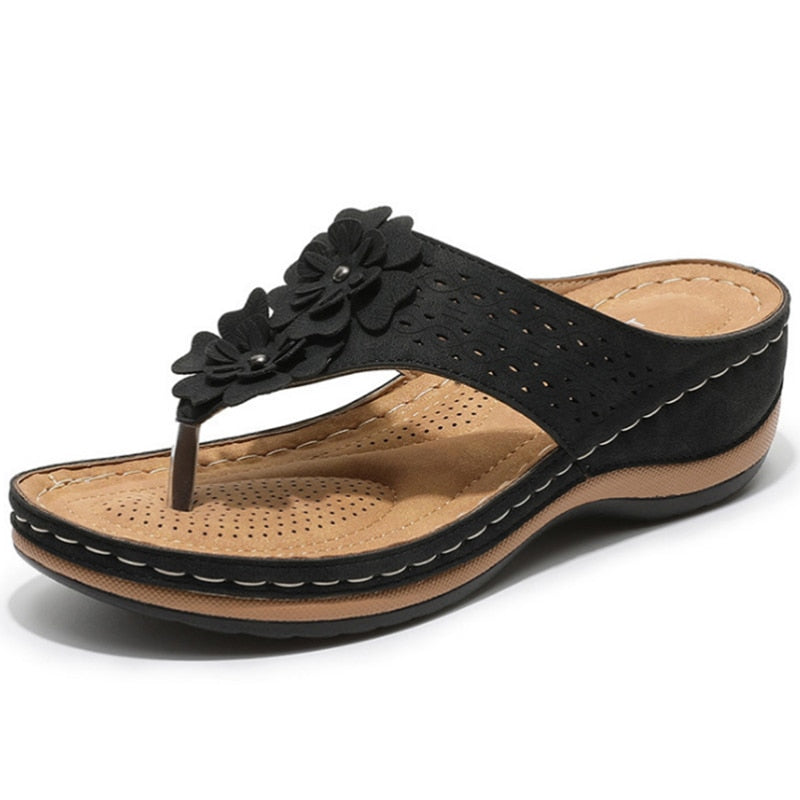 Ortopediset Sandaletit Naisille - Flowers Konf - EmiyoSuomi