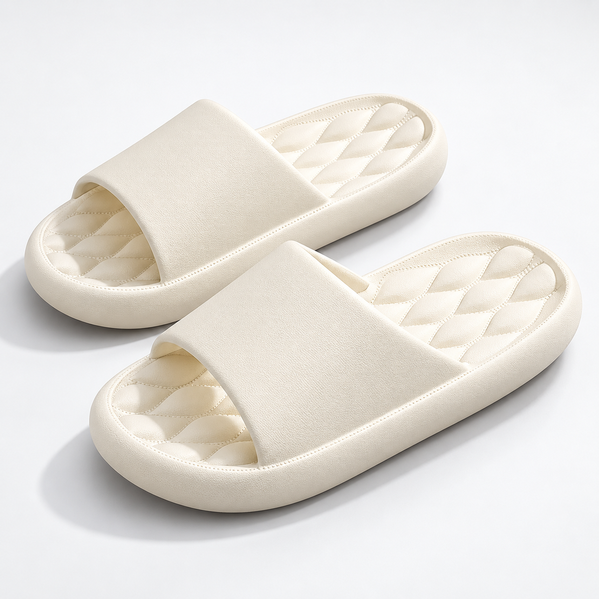 Damessloffen | Comfortabele pantoffels voor thuis, eenvoudige stijl | Lichte pantoffels
