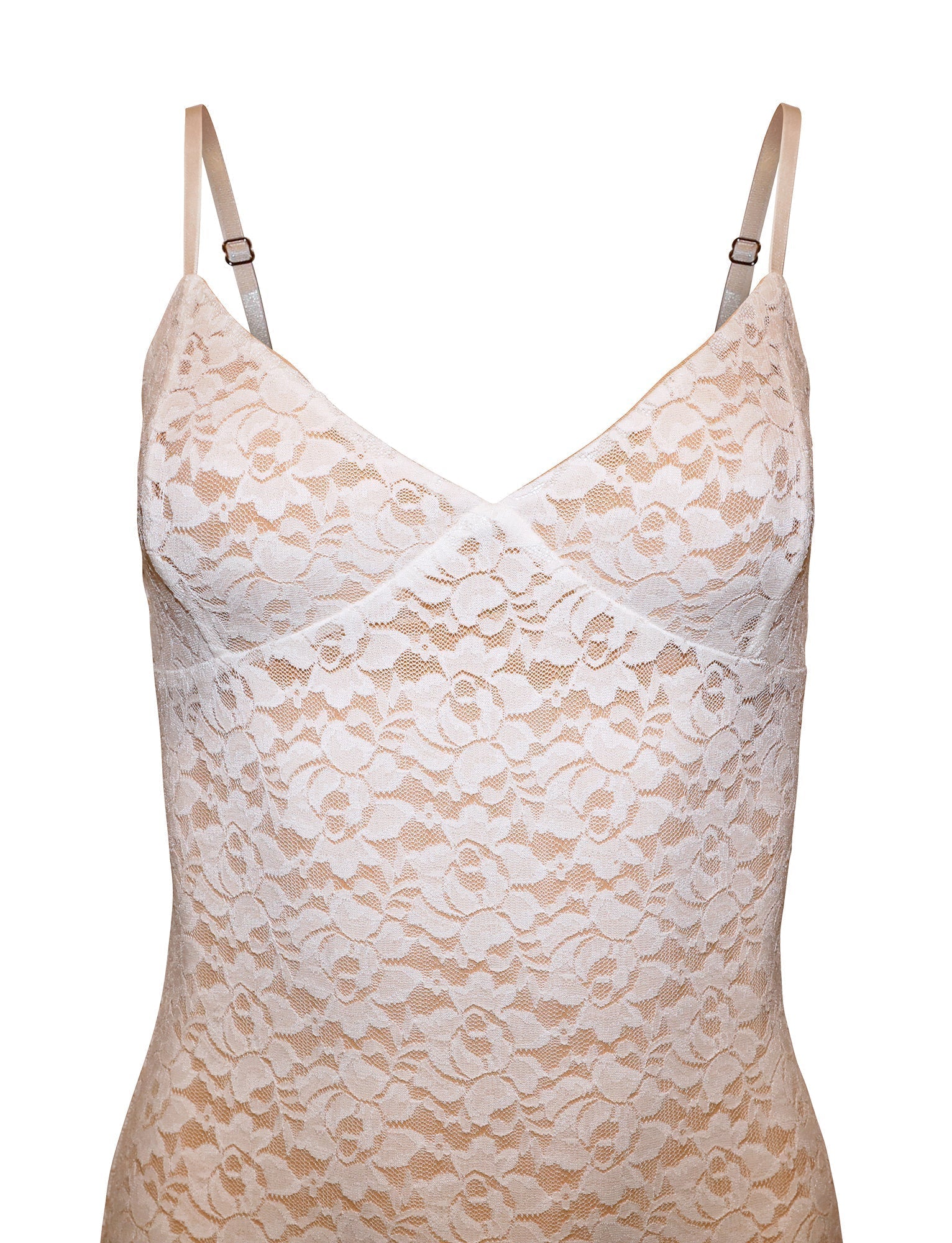 Valkoinen kukallinen pitsimekko - Kesätyyli - Naisten muoti-Mekot-EmiyoSuomi