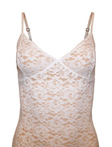 Valkoinen kukallinen pitsimekko - Kesätyyli - Naisten muoti-Mekot-EmiyoSuomi