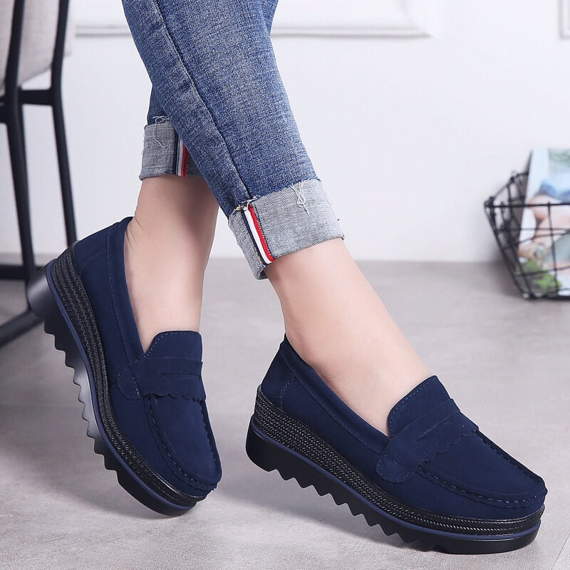 Mocassin Naisille - Renai Konf - Moderni Eleganssi EmiyoSuomi