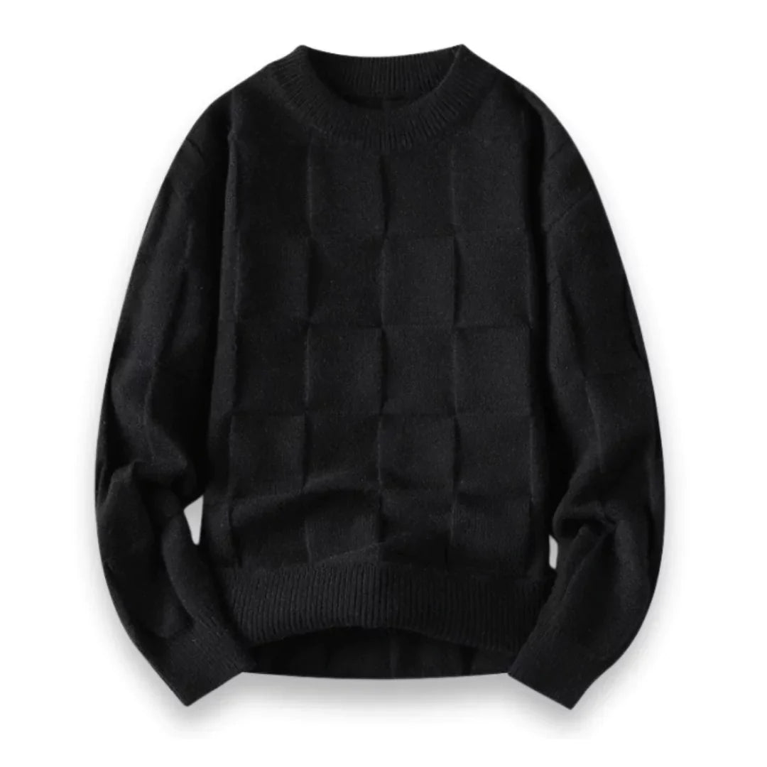 Miesten neule - Premium-puuvilla - Klassinen leikkaus