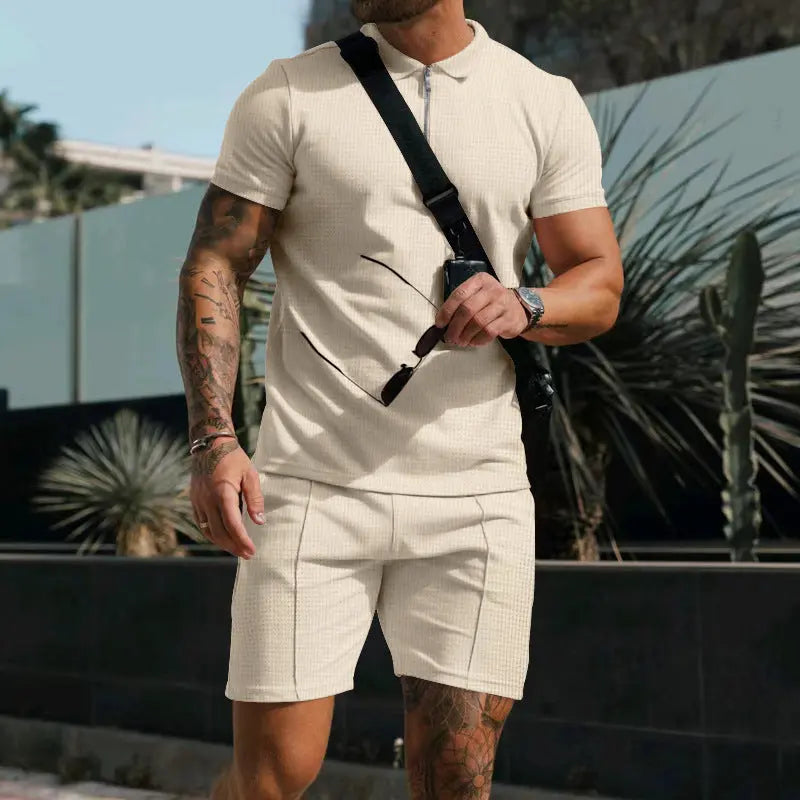 Kilian Polo Vetoketju & Shortsit Setti vivano-warszawa