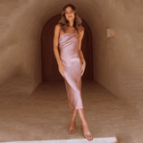 ZOE - Pitkä elegantti mekko - Tyylikäs naisten muoti-Mekot-EmiyoSuomi