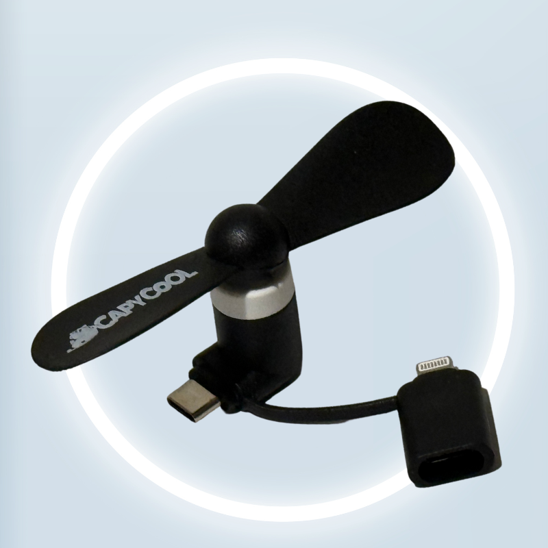 2-in-1 Mini USB Kannettava Tuuletin-jäähdytys-EmiyoSuomi