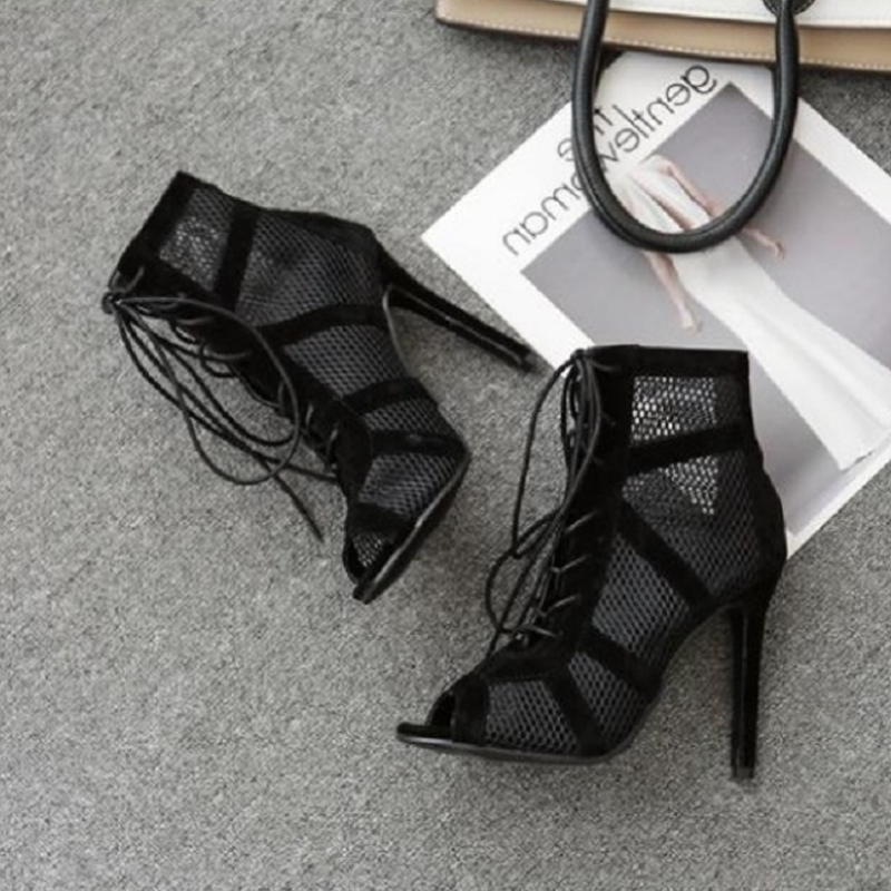 DS Naisten Korkeakorkoiset Tanssikengät - Mukautetut - Salsa & Jazz-kengät-EmiyoSuomi