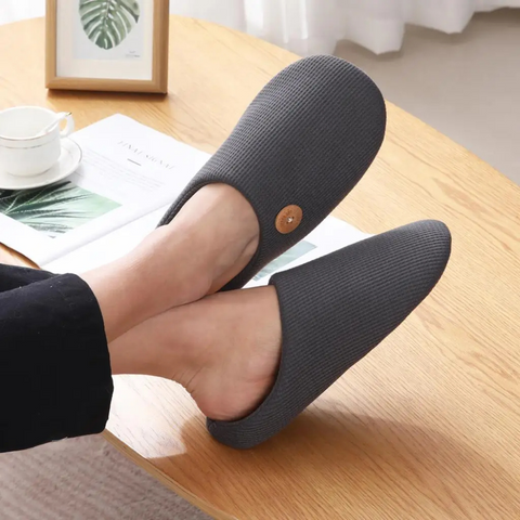 Naisten tossut memory foam liukuestepohja, pehmeä sisätossu