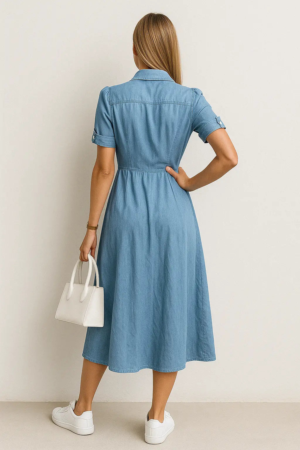 Rebekka Denim Midimekko - Tyylikäs & Ajaton vivano-warszawa