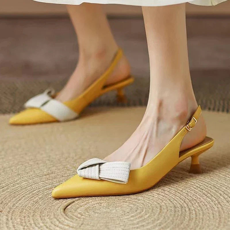 Slingback-korkokengät - Terävä - Elegantti - Naistenmuoti - EmiyoSuomi