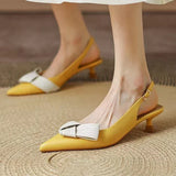 Slingback-korkokengät - Terävä - Elegantti - Naistenmuoti - EmiyoSuomi