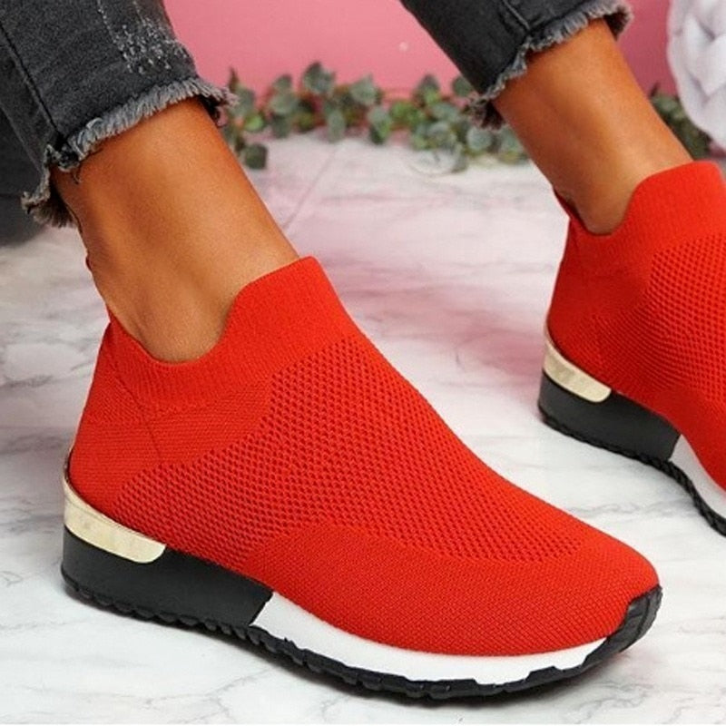 Joustava Slip-On lenkkarit-kengät-EmiyoSuomi