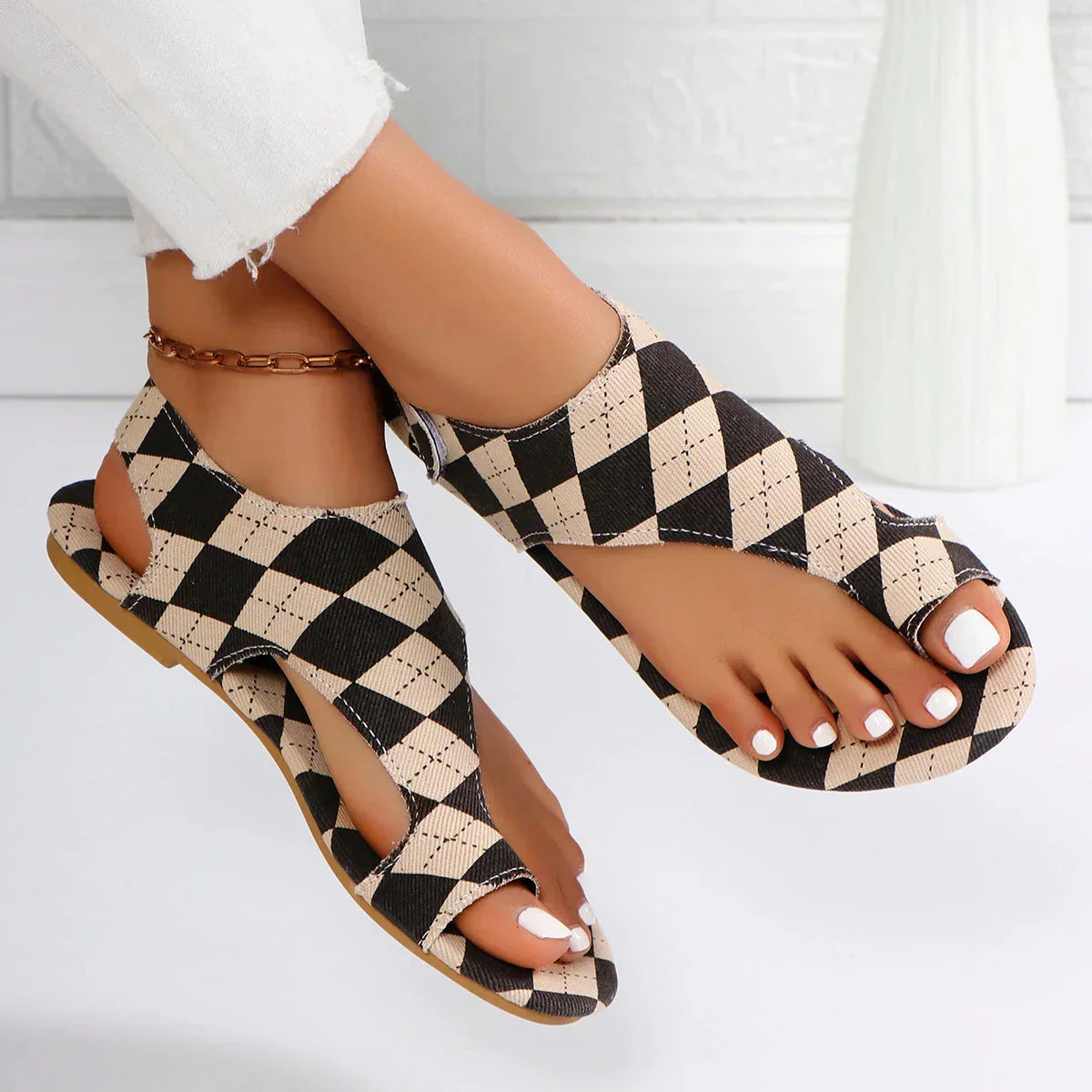 Naisten Step-sandaalit - Laadukkaat - Kesä Mukavuus - EmiyoSuomi