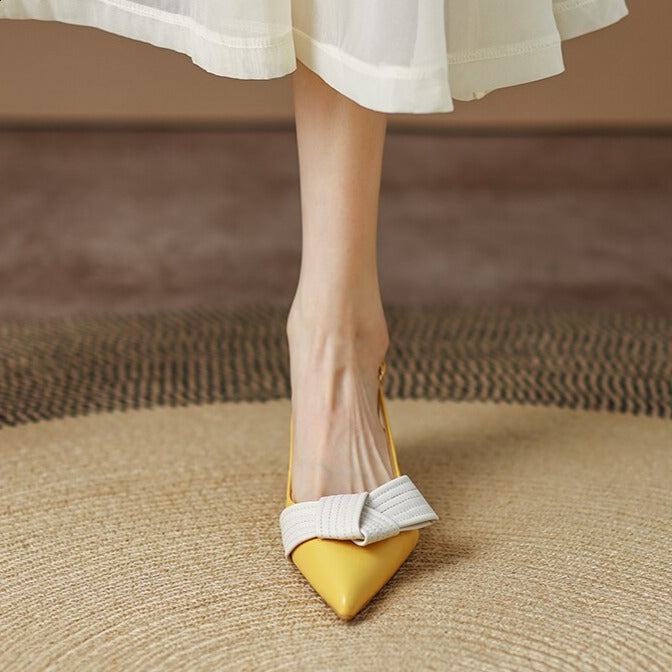 Slingback-korkokengät - Terävä - Elegantti - Naistenmuoti - EmiyoSuomi