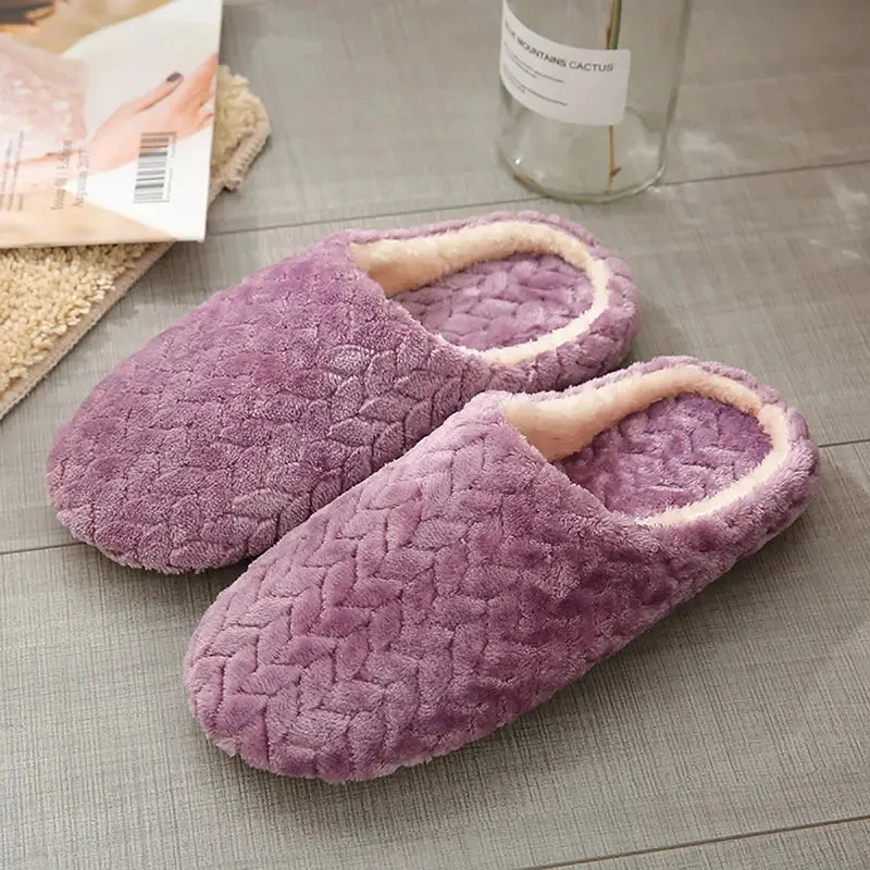 Unisex tossut | Pehmeät sisätossut, liukuestepohja | Mukavat kotitossut