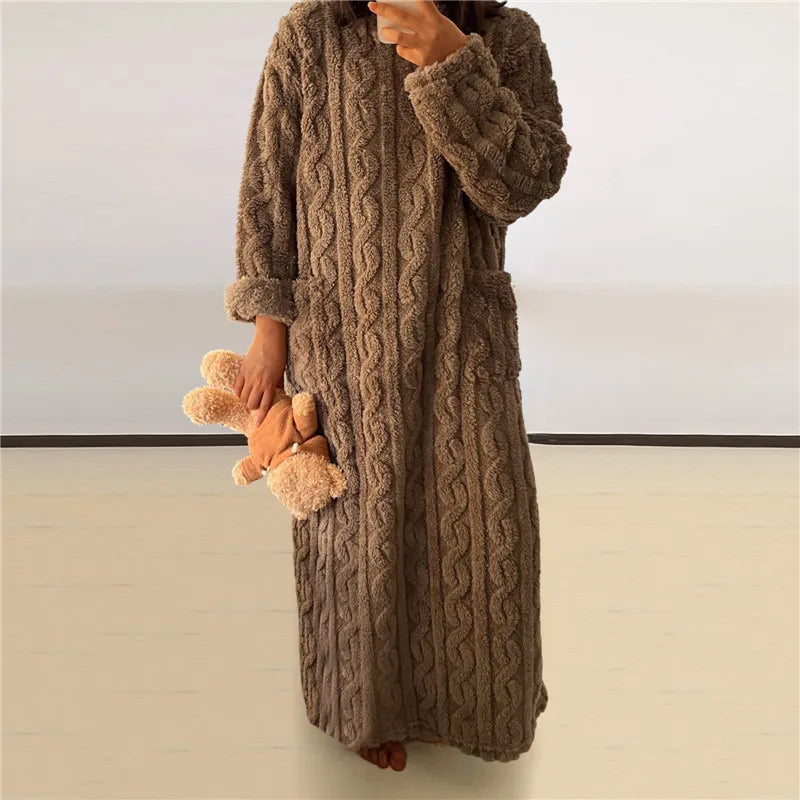 BearHug - Robe Fleece Teddy Confortable - Douceur-Mekot-EmiyoSuomi