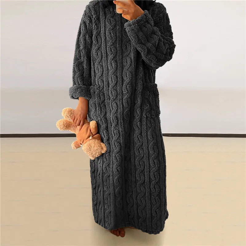BearHug - Robe Fleece Teddy Confortable - Douceur-Mekot-EmiyoSuomi