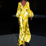 Brenda - V-pääntie mekko - Muodikas naisten vaate-Mekot-EmiyoSuomi