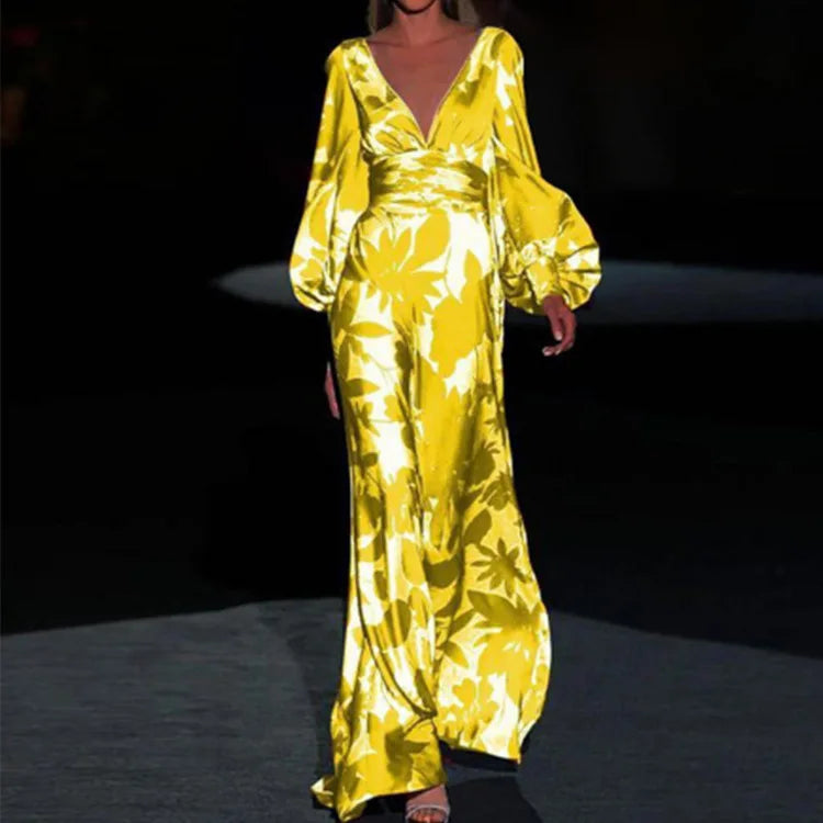 Brenda - V-pääntie mekko - Muodikas naisten vaate-Mekot-EmiyoSuomi