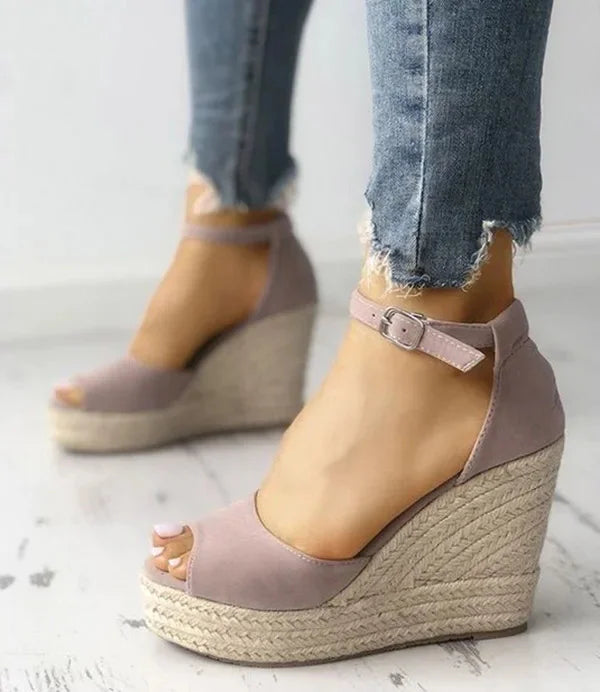 Mukavat Naisten Espadrilles Peep Toe - EmiyoSuomi