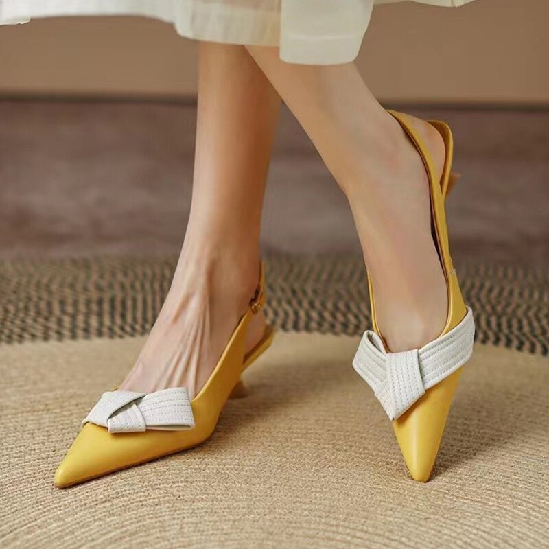 Slingback-korkokengät - Terävä - Elegantti - Naistenmuoti - EmiyoSuomi