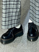 Alustat - Musta Plateau-Oxfords - Tyylikäs & mukava-kengät-EmiyoSuomi