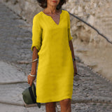 Sara - Tyylikäs kesämekko - Eleganssia ja mukavuutta-Mekot-EmiyoSuomi