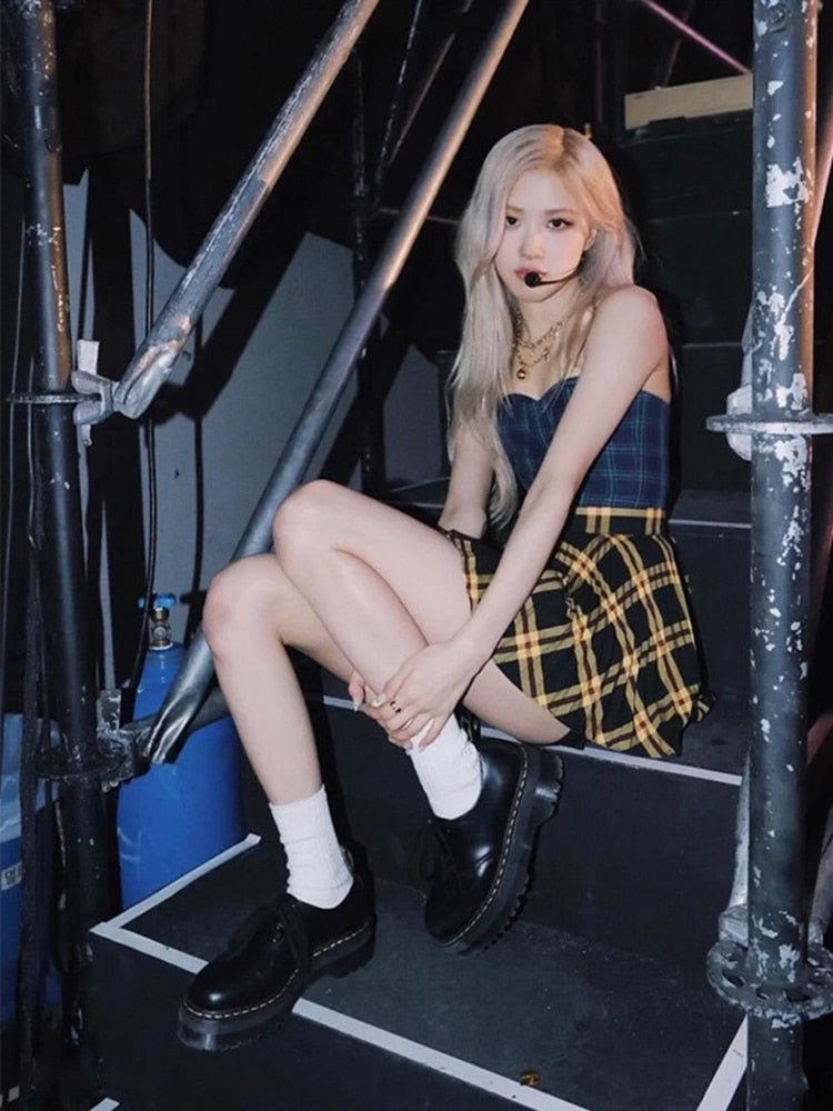 Alustat - Musta Plateau-Oxfords - Tyylikäs & mukava-kengät-EmiyoSuomi