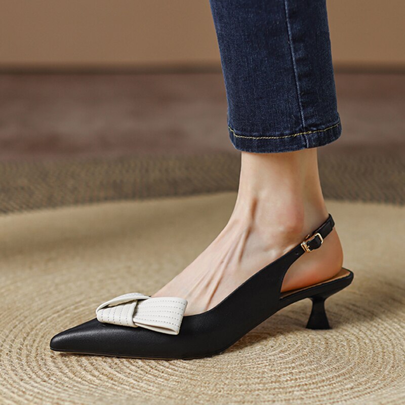 Slingback-korkokengät - Terävä - Elegantti - Naistenmuoti - EmiyoSuomi