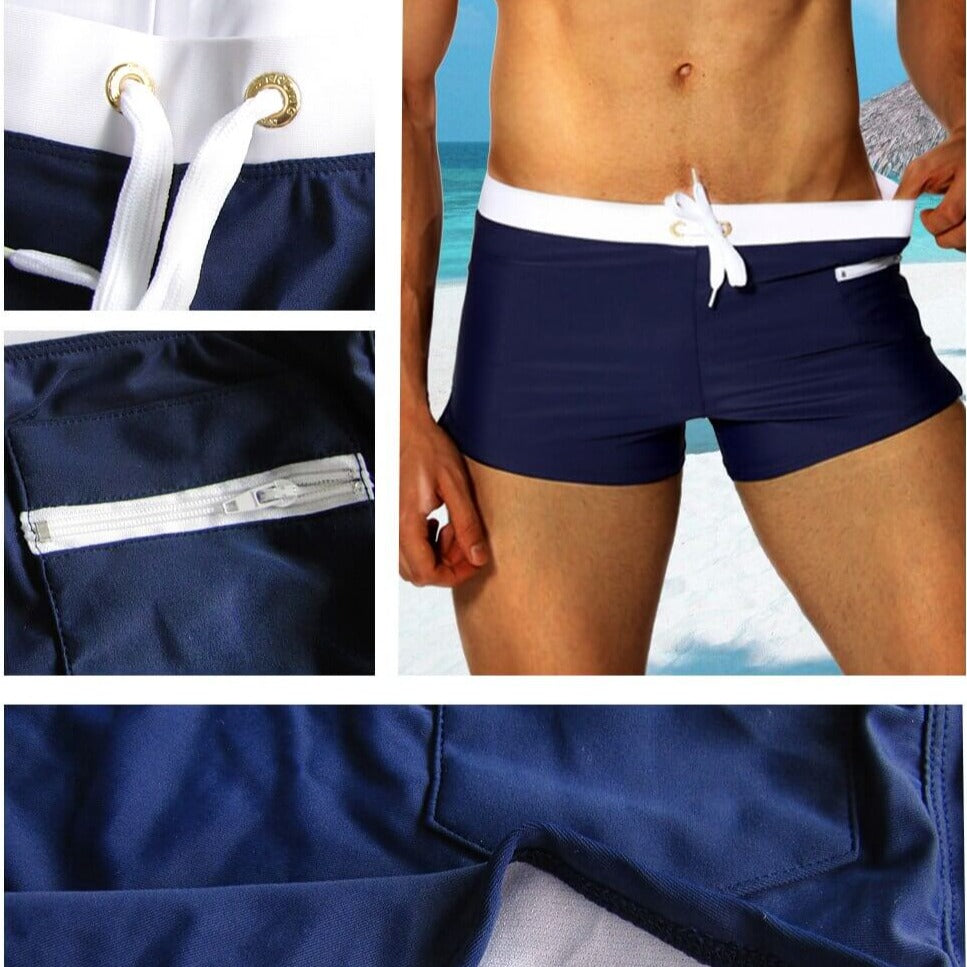 Uimapuvut miehille - Lyhyet mallit - Mukavuus ja tyyli-Swim trunks-EmiyoSuomi